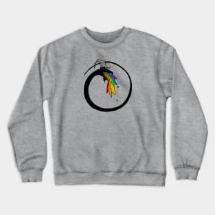 RAINBOW WIZARD DRAGON Crewneck Sweatshirt